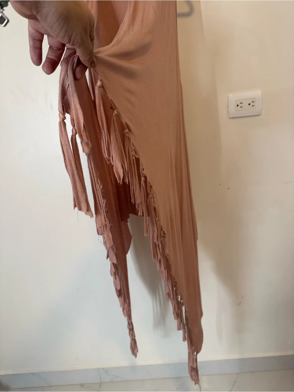 Ellie & Kate Dusty Rose Vest Size XL